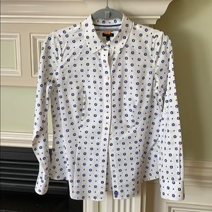 Hardly worn Talbots button down shirt. Size 2